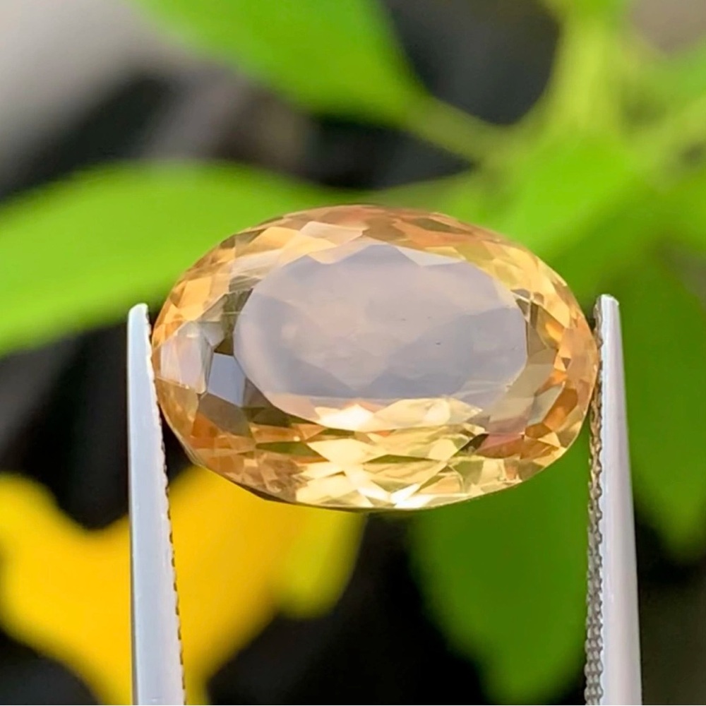 TOP GRADE master cut 11.60 Cts Top class Natural Citrine gemstone